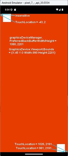 default viewport